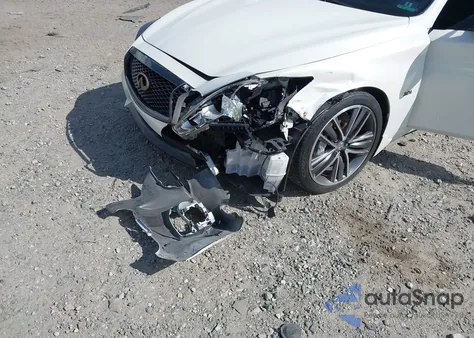 2016 Infiniti Q50 3.0T Sport z USA, uszkodzony, nr VIN JN1EV7AP8GM303612